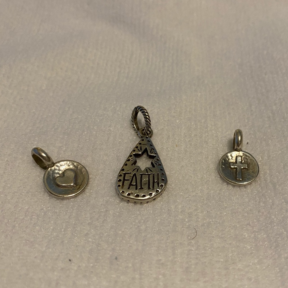 Set of 3 Brighton charms
